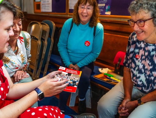 Christian Aid volunteers