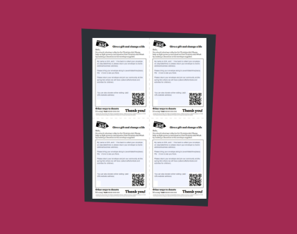 Editable label template (four sheet) thumbnail