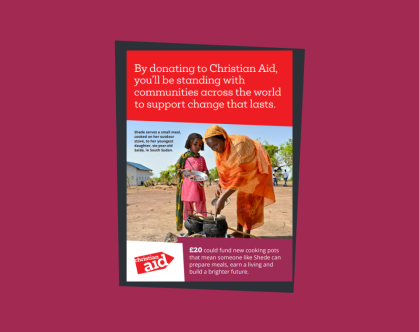 Harvest 25 UK: Generic Church Donation Envelopes